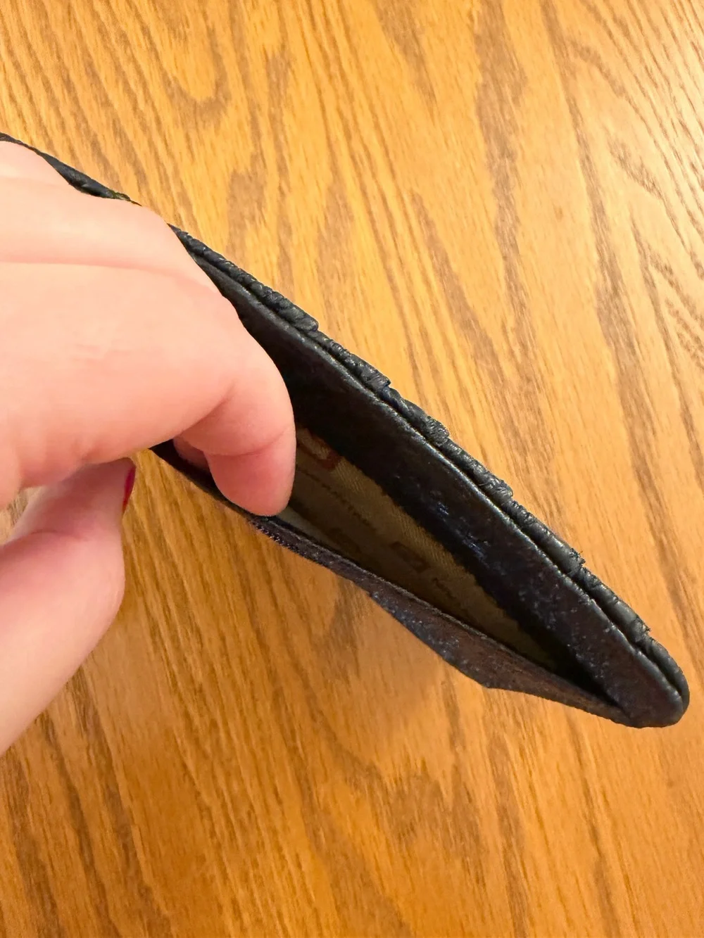 Card and change case